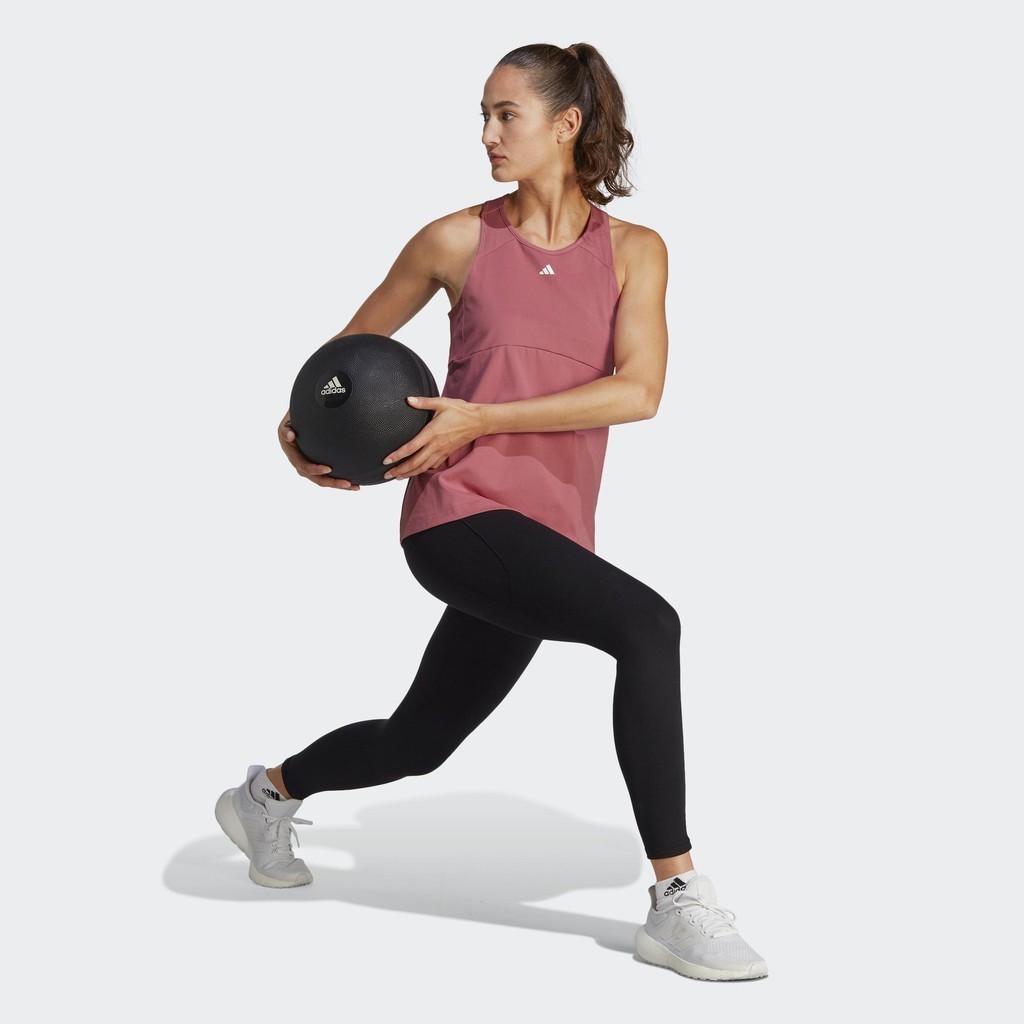 Adidas Tập luyện Áo Tank Top Studio Nữ Hồng IB8568