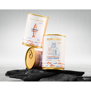 Pate cho mèo alpha pet lon 400g