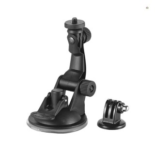 Phụ kiện máy ảnh hành động Giá đỡ cốc hút ô tô + Bộ chuyển đổi ba chân cho anh hùng 7 / 6 / 5 / 4 SJCAM / YI