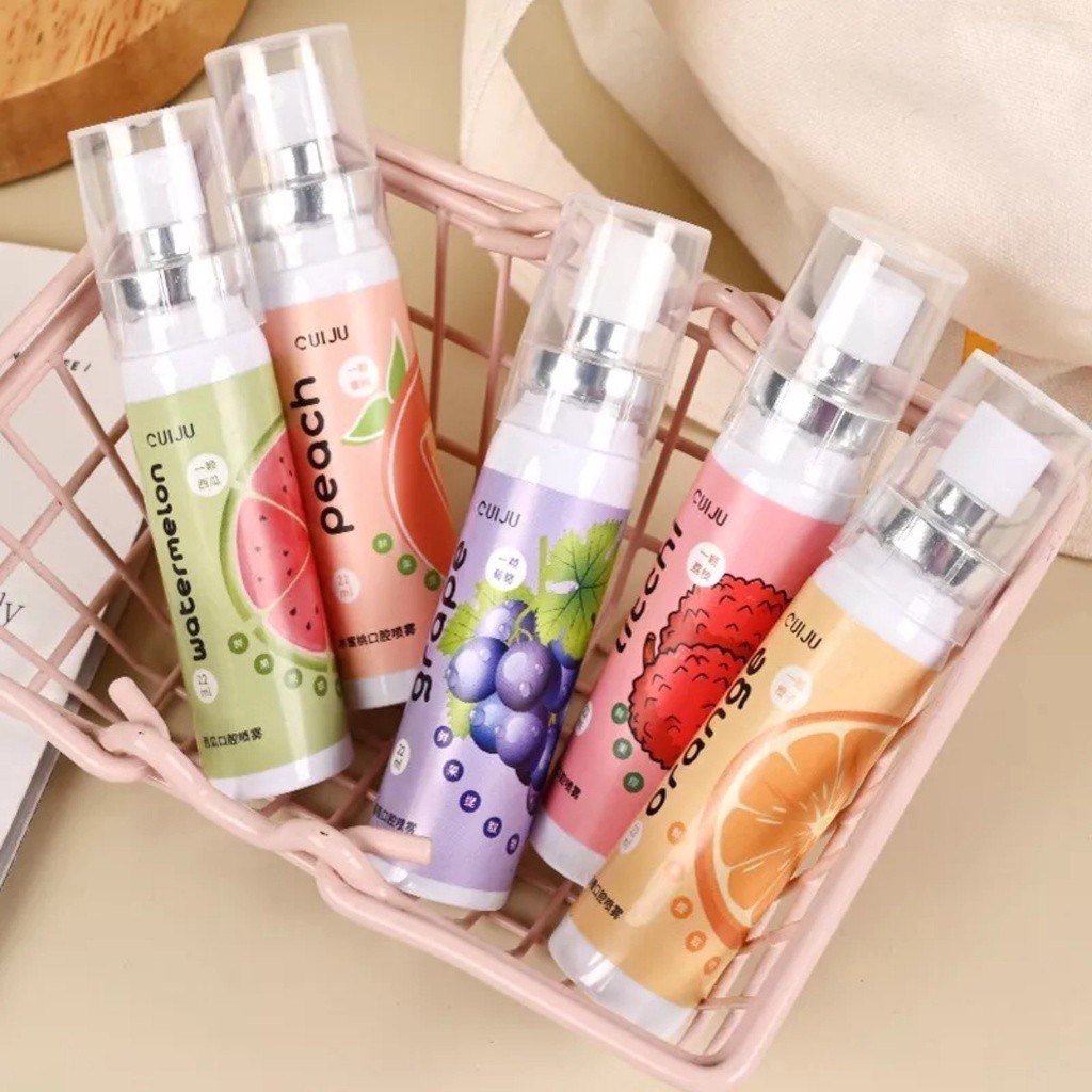 Homeshop888 - Xịt Thơm Miệng CUIJU Hoa Quả Thơm miệng sạch sẽ thơm tho Xịt thơm miệng giữ mùi lâu, k