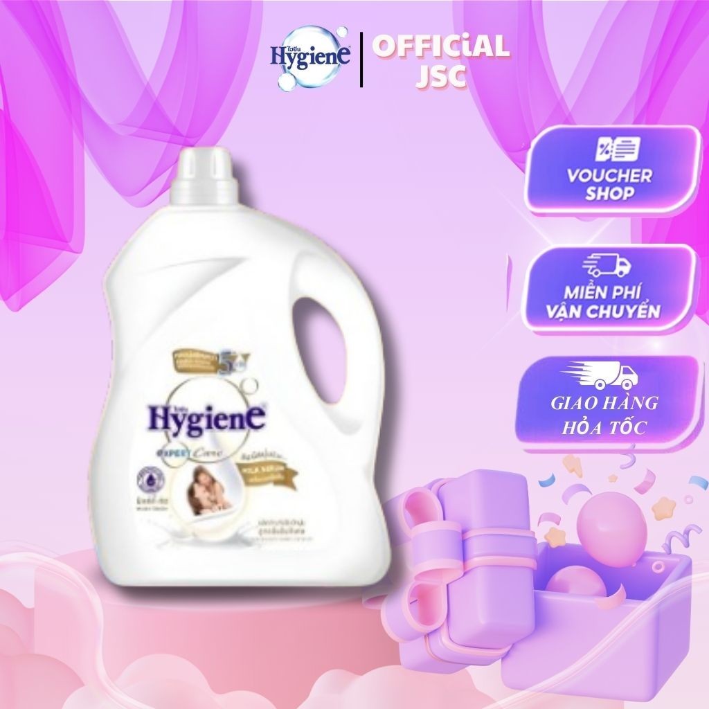 Nước Xả Vải Hygiene Thái Lan  Milky Touch Milk Serum Expert Care Màu Trắng 3500ml , 