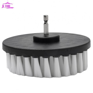 Electric Drill Brush Soft Cleaner Plastic White Carpet Leather Sinks Grinding