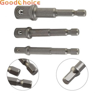 Power Tools Adapter Drill Drill Bits 1/4\'\' 3/8\'\' 1/2\'\' Hex Shank Drill