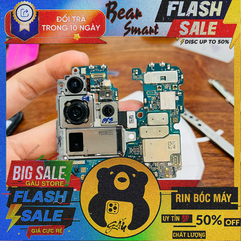 Main Samsung S20 Utral / S20 Utral 5G Rin Bóc Máy / Mainboard / Bo Mạch / G988B G988U G988N G988F N9