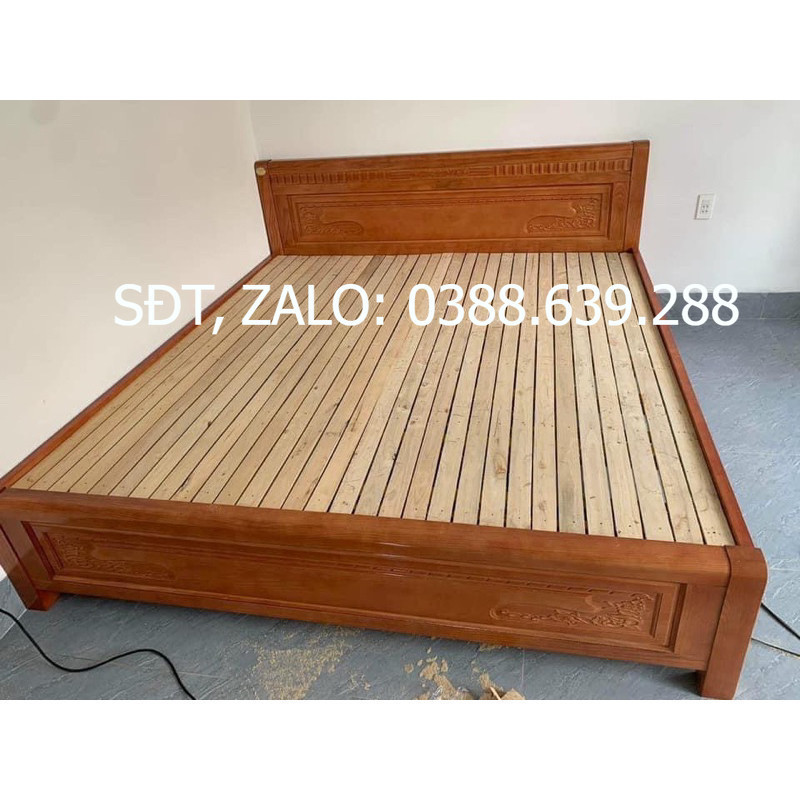 giường gỗ xoan