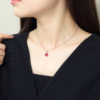 Màu Sắc Nhân Tạo Đá Quý Xương Đòn Dây Xích Đồng Mạ Vàng Châu Âu Mỹ Đơn Giản Tình Yêu Vòng Cổ Nữ Trang Sức Bán Buôn