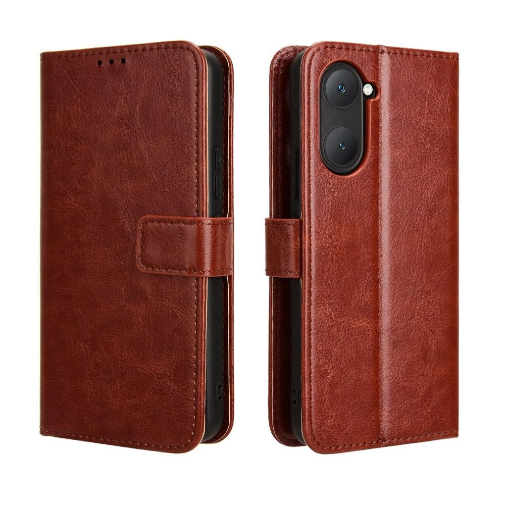 Dành Cho Vivo Y18 Y18s Y 18 V2333 Ốp Lưng Flip Cover Da PU Ví Khe Cắm Thẻ Đứng Điện Thoại