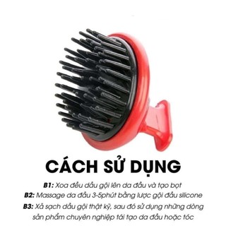 Lược massage gội đầu Tsubaki 8cm