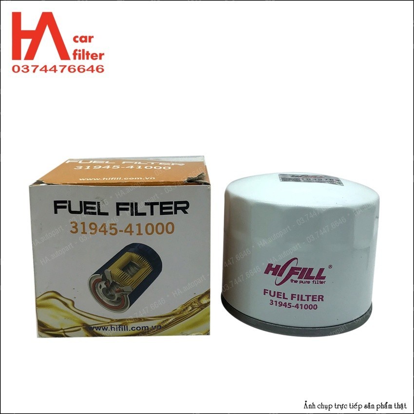 Lọc nhiên liệu E-county, Tải HD120, HD45, Mighty II. Mã  31945-41000