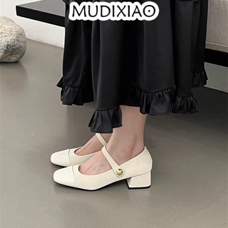 MUDIXIAO Giày Búp Bê dép sandal nữ đi chơi giày sandal Thoáng khí Đàn hồi tốt Thời thượng Đàn hồi FSX2450RTK 21Z240521