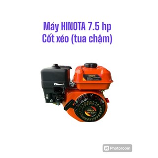 Máy nổ - động cơ xăng hinota 7,5 hp 270tc cốt xéo dùng làm máy bơm nước, máy phát điện, máy xới