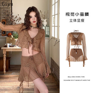 Giyu Bikini Đồ Bơi đồ đi biển bikini kín đáo Độc đáo trendy Tự tin Thu hút WYZ2451089 22Z240526