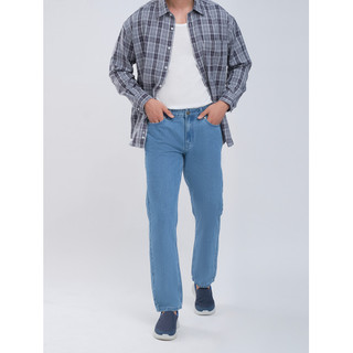 Quần jean dài VIETTIEN SMART CASUAL vải 100%Cotton phom regular - 6S7085CRYQJDI