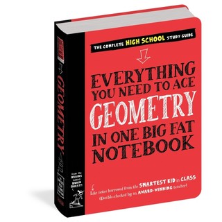 Sách Everything You Need To Ace Geometry Sổ Tay Hình Học bản tiếng anh Lớp 8 đến lớp 12