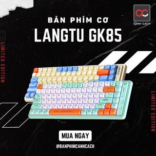 Bàn phím cơ HOTSWAP Langtu GK85 Custom Golden Switch KHÔNG DÂY