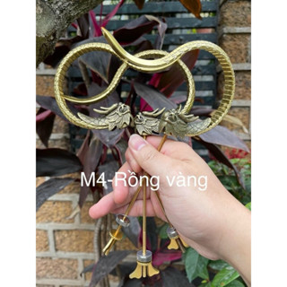 Móc đồng Rồng (MS02) Trung Quốc phụ kiện lồng chim Chào Mào, Chích Choè, Hoạ Mi cao cấp Kabosa