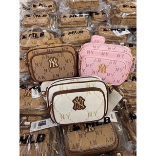[ Authentic ] MLB- Túi Đeo Chéo Monogram Jacquard New York Yankees-7ACRMDA4