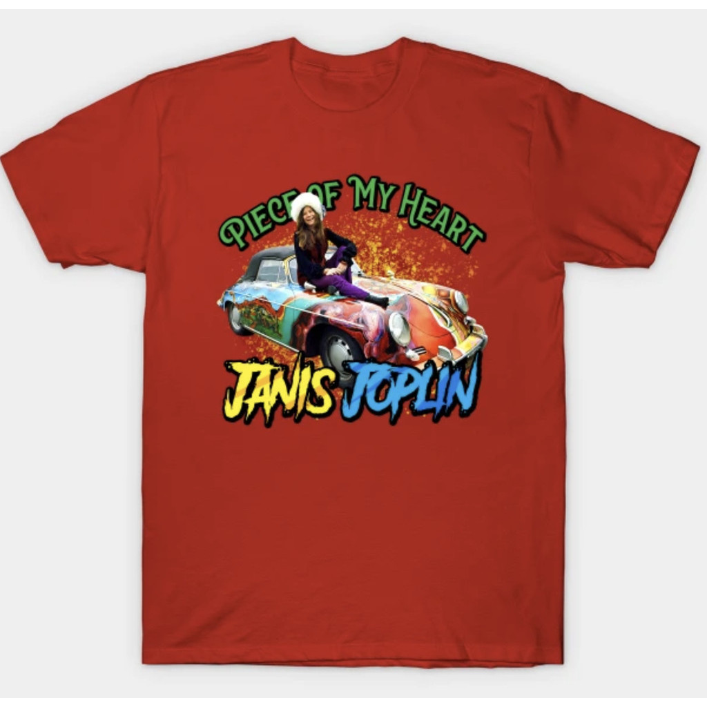 Áo thun ngắn tay Janis Joplin Nam Unisex Fan Art