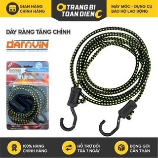 Dây ràng đồ xe máy Daravin dài 2m, 3m, 4m Dây thun ràng tăng chỉnh dây chằng hàng móc nhựa lõi thép - Trang bị toàn diện