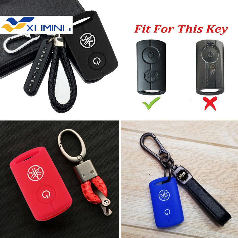 Xm-yamaha Chìa Khóa Từ Xa Silicon Dành Cho NMAX v2 Aerox v2 YAMAHA Grande Latte NVX155 Filano NMAX 3
