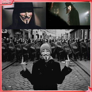 Mặt Nạ Hóa Trang anonymous hacker v Forvendetta master Dịp halloween