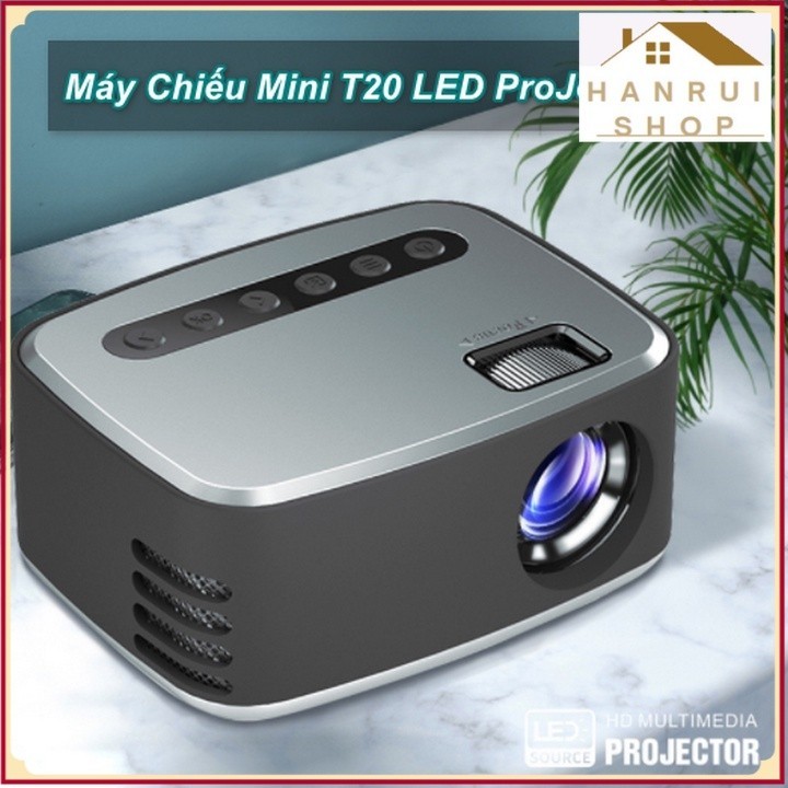 Máy Chiếu Led Mini Bỏ Túi T20 LED ProJect NEW 2022