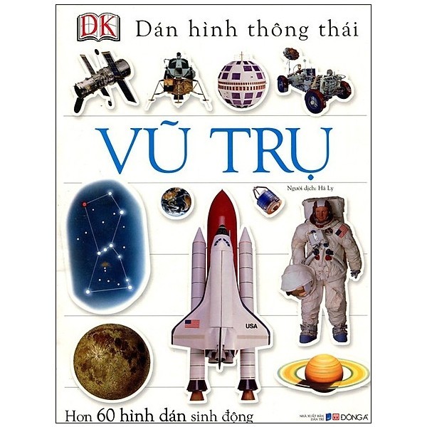 Sách - Dán Hình Thông Thái - Vũ Trụ