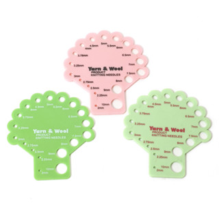 1 Cây Hình Nhựa Đan Kim Thước Đo Thước Đo Thước Áo Len Thước Kim Thước Đan May Phụ Kiện