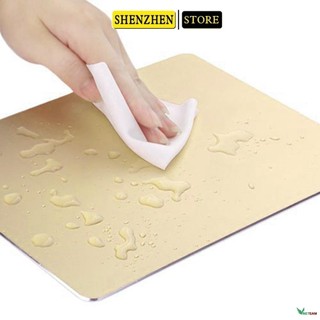 Miếng lót chuột chơi game chống trơn trượt chất liệu hợp kim nhôm ( Mouse pad )