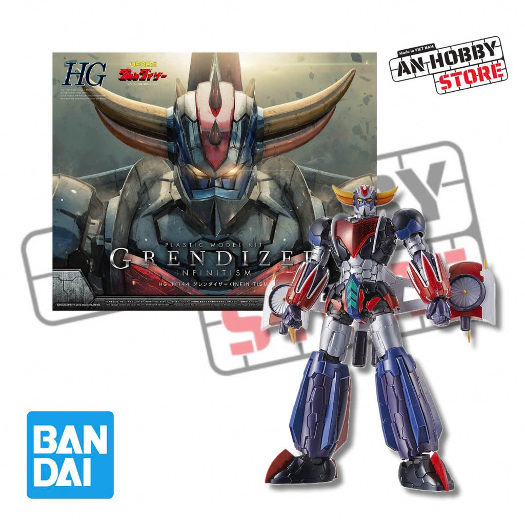 [HÀNG ĐANG VỀ] BANDAI MÔ HÌNH LẮP RÁP HG 1/144 GRENDIZER (INFINITISM)