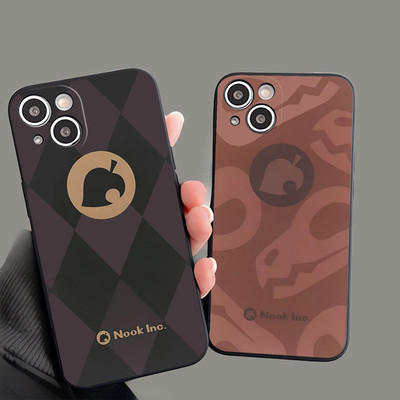 Suntaiho Thời Trang Độc Đáo Họa Tiết Lá Neo Ốp lưng Iphone 11 12 13 14 15 16 Pro Max IP 7 8 Plus Iphon X Xs XR Xs Max Silicon Mềm Cao Cấp Chống Sốc Ốp Lưng