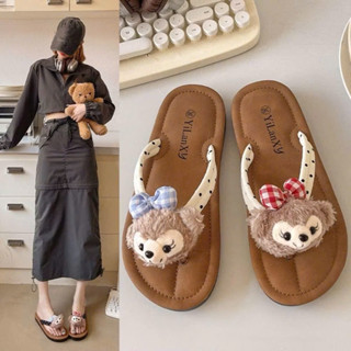 Dép Xỏ Ngón Nữ Đế Phẳng Đi Biển Dáng Đẹp-Dép Kẹp Nữ Mùa Hè Thoáng Khí 36-41 Cửa Hàng Dép Xinh