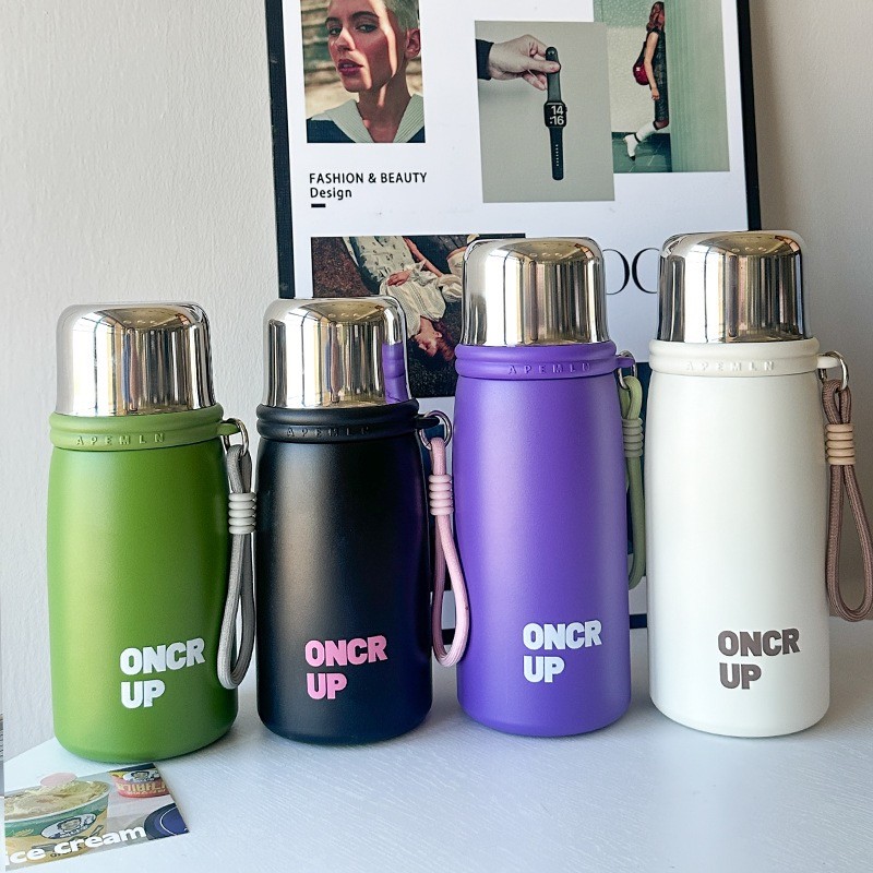 Bình giữ nhiệt 900/1100ml APEMLN bình giữ nhiệt ONCR UP cao cấp inox 316 bình giữ nhiệt có lọc trà e