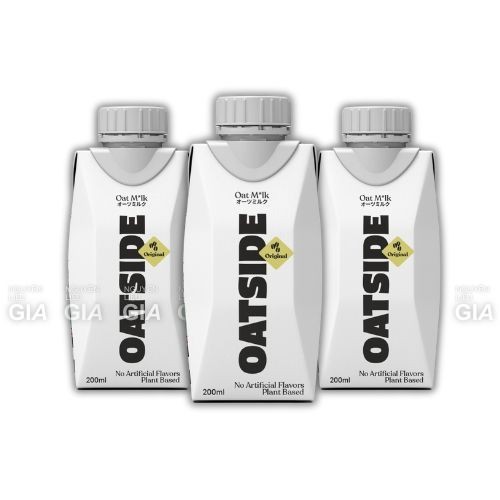 Lốc 3 hộp sữa yến mạch Oatside barista blend hộp 200ml