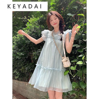 KEYADAI váy Đầm váy nữ body đầm Fashion INS Popular Vintage WLQ2440GMP 15Z240411