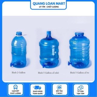 Bình đựng nước có vòi Việt Nhật dày dặn loại 7.5l  18L 20L 