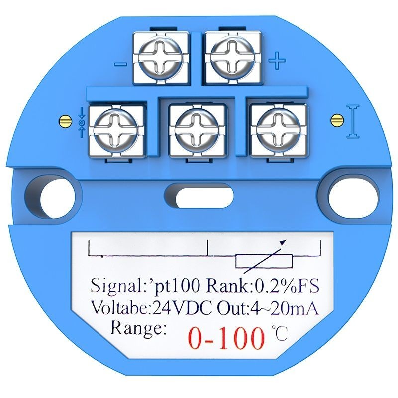 Mô-đun biến áp nhiệt độ tích hợp PT100 Cảm biến đầu ra 4-20ma 0-5V10v Biến áp BDMU