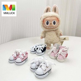 Giày thể thao Mini búp bê MMLUCK, Giày búp bê vải PU Labubububupu cao cấp, Giày Labubububu Giày búp bê thông thường Giày thể thao Quần áo búp bê Phụ kiện búp bê giày