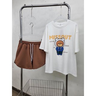 SET SHORT GẤU CAM ( TUYENMING)