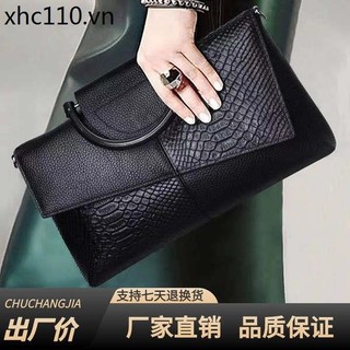 Túi Ly Hợp Họa Tiết Cá Sấu Nữ 2024 Phong Cách Mới Dung Tích Lớn Tiệc Ly Hợp Túi Nhỏ Một Vai