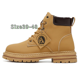 46-48 giày nam size lớn da pu martin boots phong cách anh quốc cao cấp giày bốt da