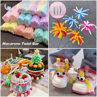 Sáng Tạo Xoắn Dính Nhiều Màu Sắc DIY Hoa Bó Chất Liệu Ins Handmade Twist Bar Ngày Của Mẹ Quà Tặng Sinh Nhật Tiếp Liệu