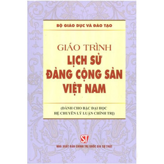 Sách Luật - Giáo trình Lịch sử Đảng Cộng sản Việt Nam