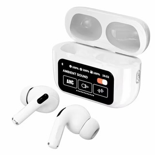 Tai nghe Bluetooth màn hình cảm ứng thông minh A9 Pro mới nhất ANC khử tiếng ồn có màn hình LCD PHUC DAI