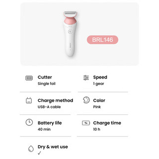 Máy cạo lông nữ Philips BRL146 / 80