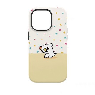 Ốp Điện Thoại Chó Con Hàn Quốc 2 Lớp Tương Thích iPhone11 12 13 14 15 12Promax 13Promax 14plus 14Promax X XS XR HBW0