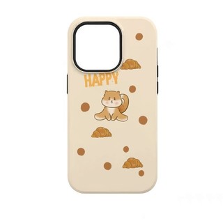 Ốp Điện Thoại Màu Vàng 2 Lớp Tương Thích iPhone11 12 13 14 15 12Promax 13Promax 14plus 14Promax X XS XR QV8Q