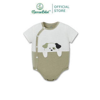 (MamanBébé chính hãng) Body chip cộc tay La Pomme Chó đốm