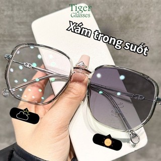 Màu sắc nhạy cảm Kính chống ánh sáng xanh Thời trang Khung kính mắt Phụ nữ Kính cận Nam BS-289