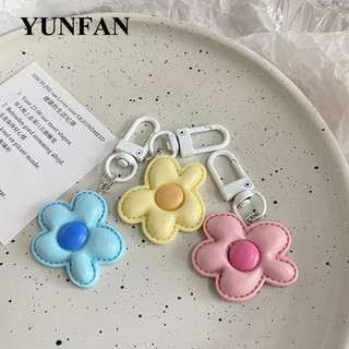 YUNFAN Móc Khóa Treo Túi Xách Trang Trí Hình Hoa Thời Trang GM2453CYF